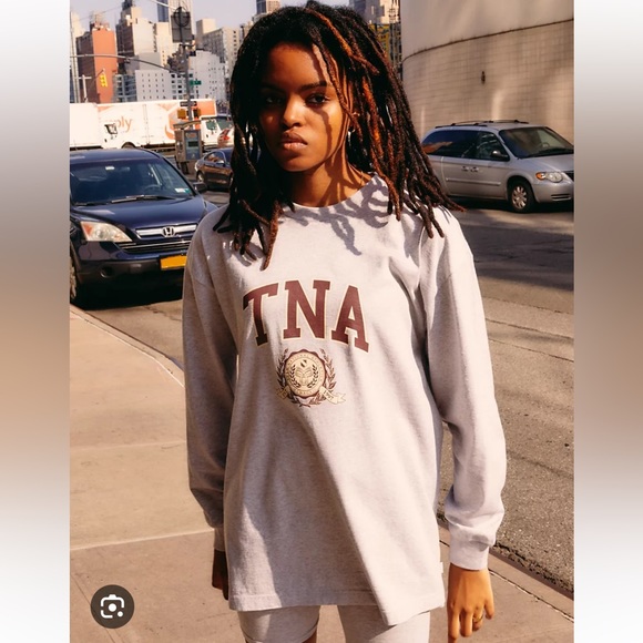 White and Green TNA Alpha Longsleeve - Picture 2 of 4